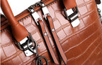 Evelyn - Everyday Elegance 4-Piece Leather Bag Set