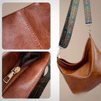 Linda - Vintage Charm Leather Shoulder Bag