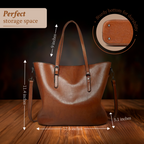 Jane - Timeless Vintage Leather Handbag