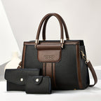 Luna - Elegant 3-Piece Leather Bag Set