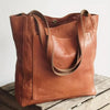 Clara - Modern Chic Leather Tote Bag