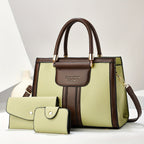 Luna - Elegant 3-Piece Leather Bag Set