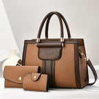 Luna - Elegant 3-Piece Leather Bag Set