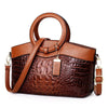 Freda - Classic Heritage Leather Shoulder Bag