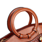 Frances - Classic Heritage Leather Shoulder Bag